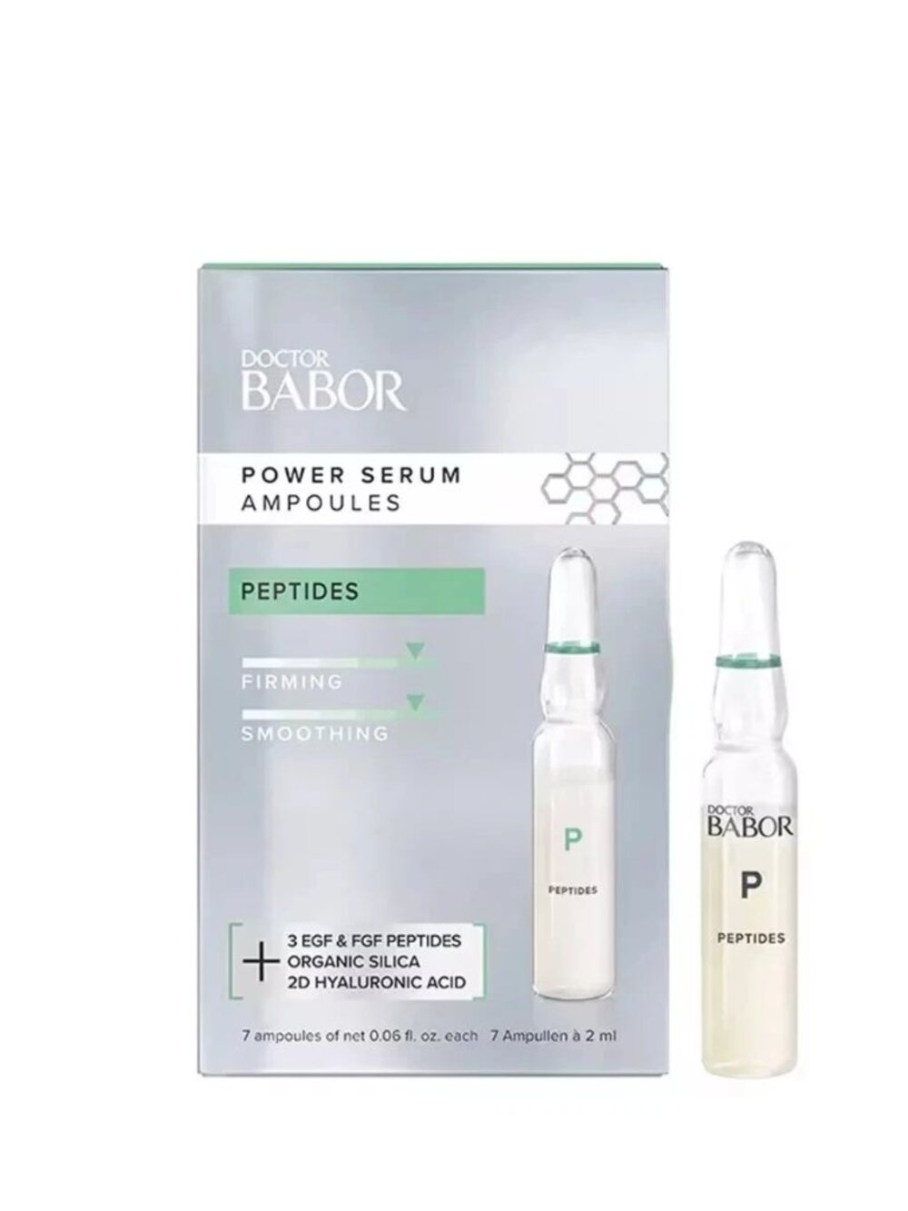 DOCTOR BABOR POWER SERUM AMPOULES - PEPTIDES - 7 ampoules (2ml each)